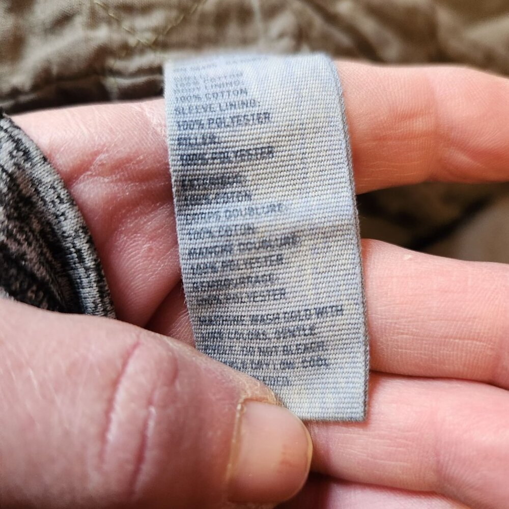 Vintage American Eagle Outfitters Camouflage Utility Jacket S/P Quilted Lining 1 - Picture 5 of 6